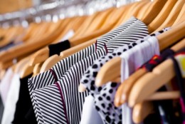 7516704_s picture of Multi-coloured wardrobe showcase, for sale, closeup view