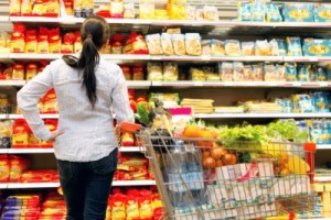 picture of lady shopping