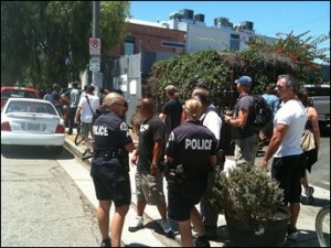 picture of police raid