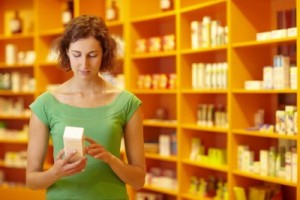 picture of woman at pharmacy