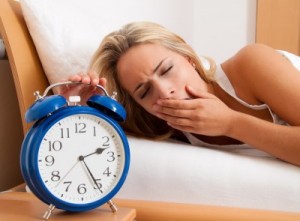 picture of Clock with sleep at night. Wife could not sleep.