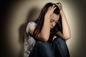 picture of depressed girl lack of sunlight