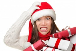 picture of mad christmas shopper picture of mad christmas shopper