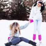 picture of preaty girls on ice