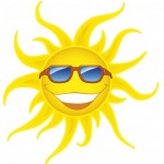 picture of smiling sun 
