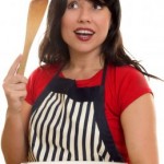 picture of woman baking