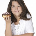 picture of girl with donut