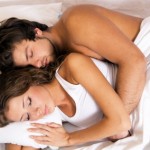 picture of couple sleeping