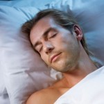picture of man sleeping