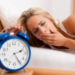 picture of Clock with sleep at night. Wife could not sleep