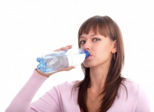 picture of Healthy Woman Drinking Water