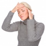 picture of woman with headache