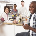 picture of people eating breakfast